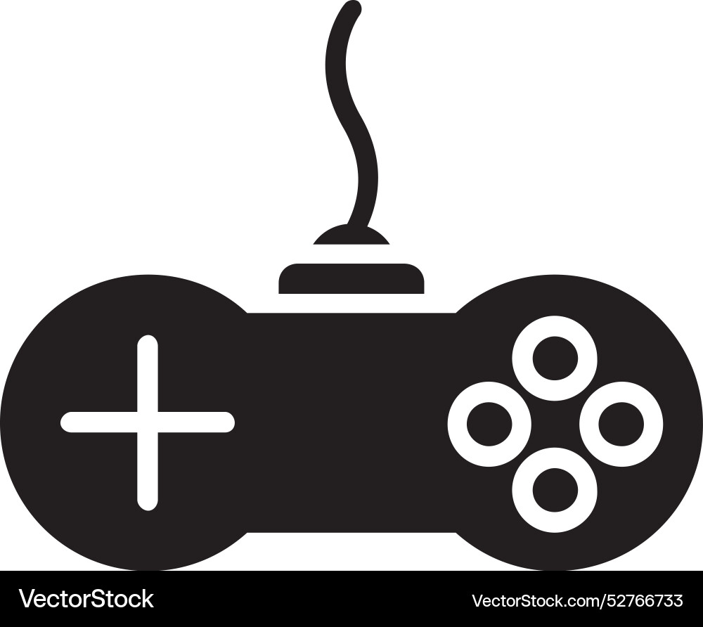 Game controller icon design Vector Image
