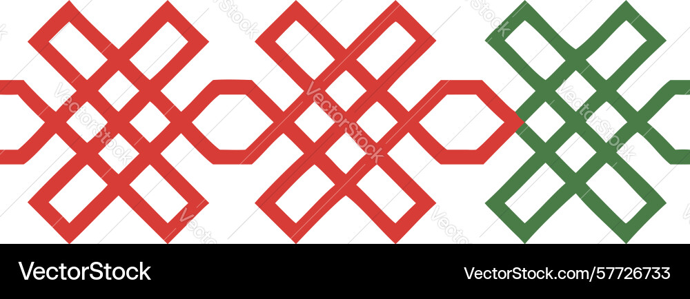 Intricate geometric interlocking pattern abstract vector image