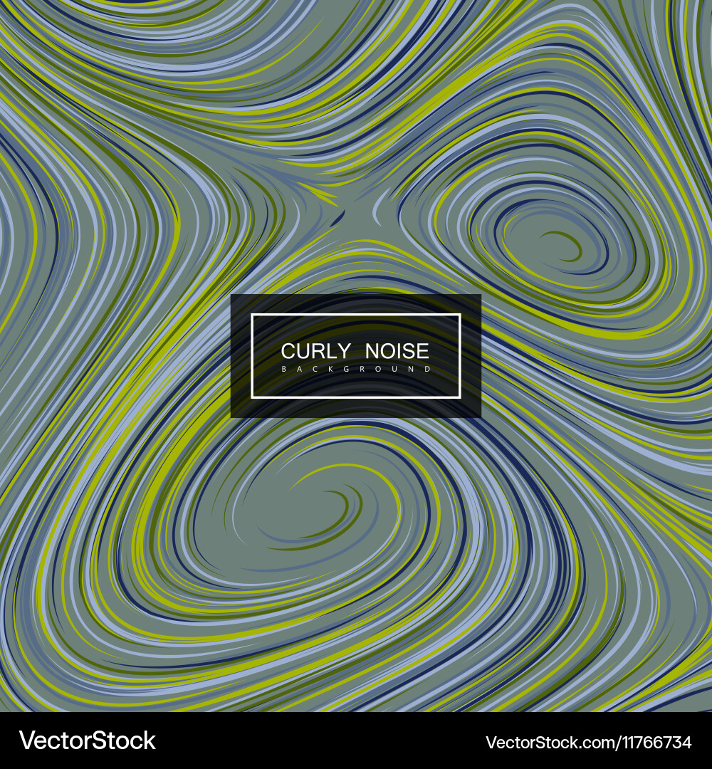 Abstract Curl Background vector image