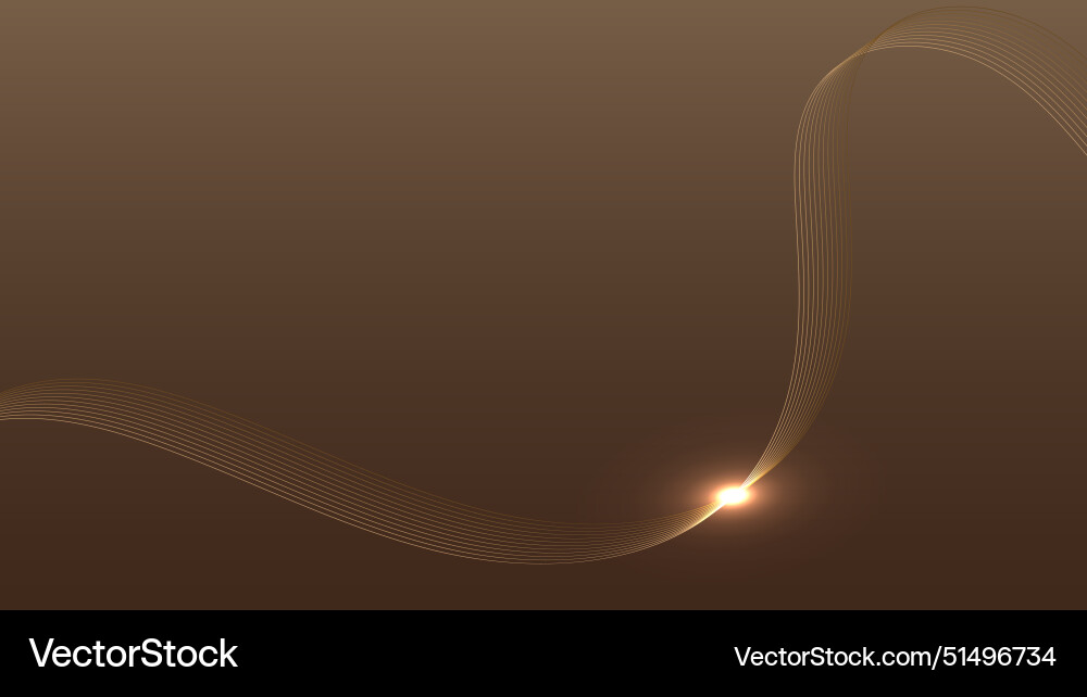 Abstract gold line lines elements with glowing Abstract gold line lines elements with glowing vector image