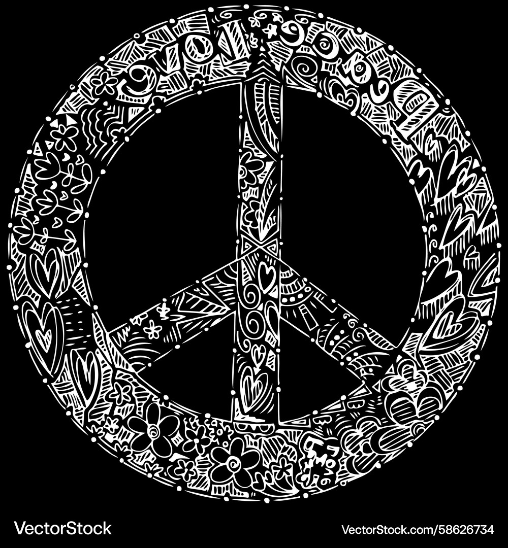 Creating a future of unity and peace Vector Image