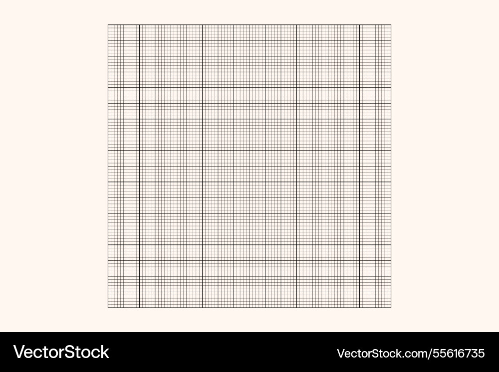 Millimeter graph paper grid abstract squared Millimeter graph paper grid abstract squared vector image