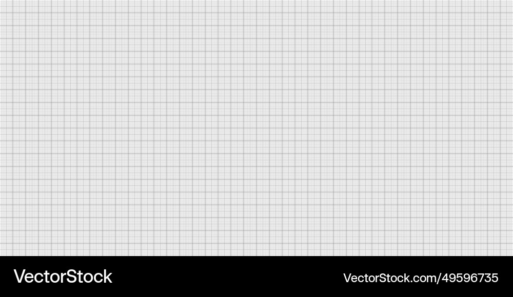 Sheet of graph paper with grid millimeter Sheet of graph paper with grid millimeter vector image
