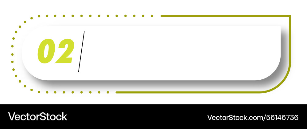 Bullet point number 2 list marker Bullet point number 2 list marker vector image
