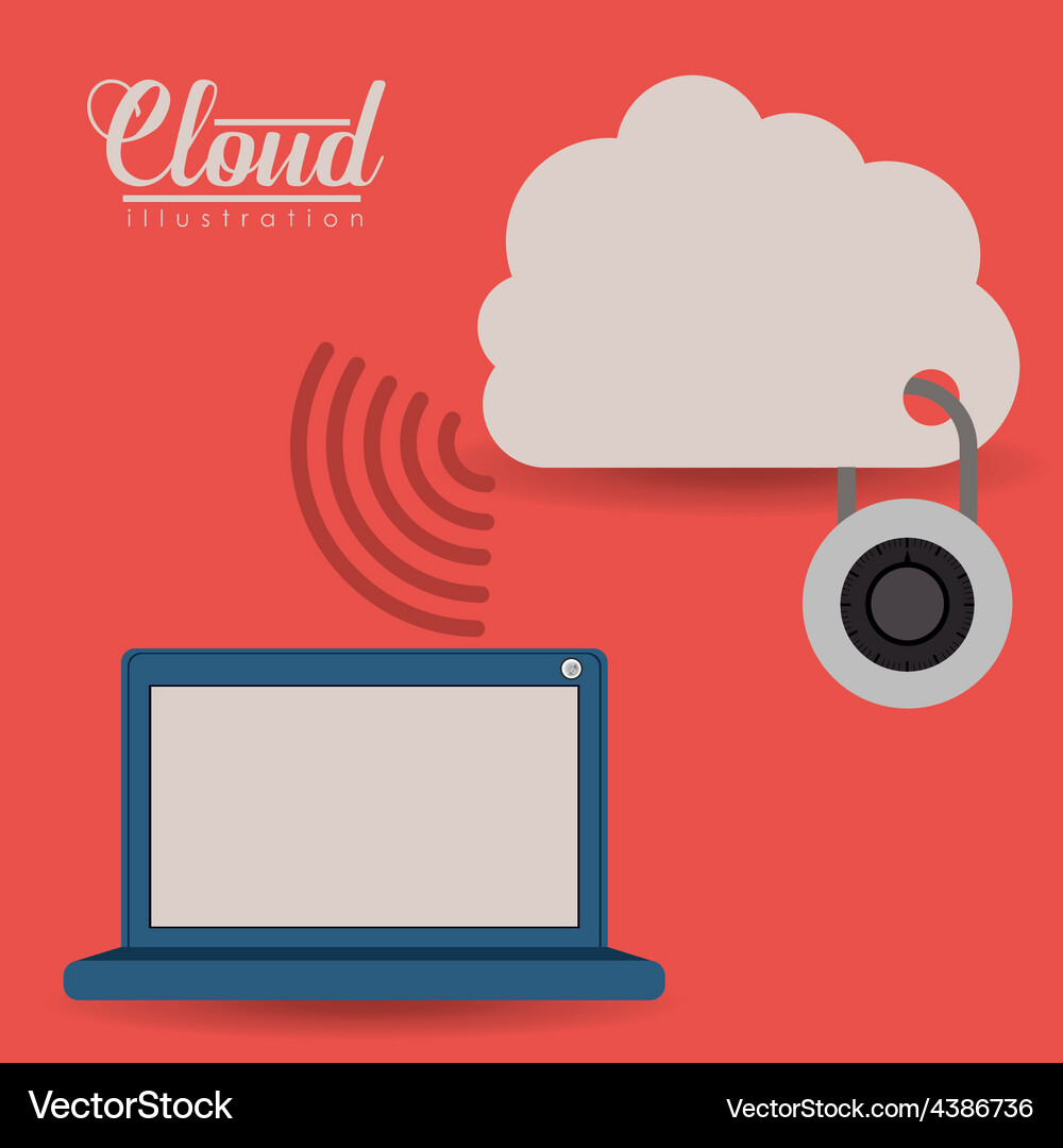 Security system design Vector Image