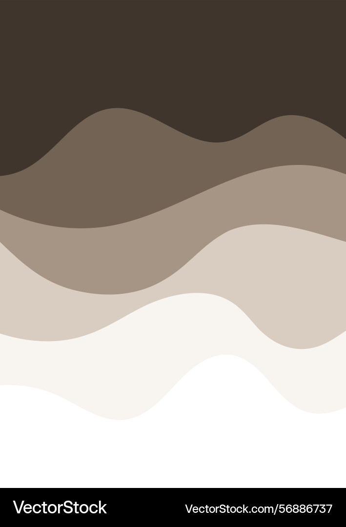 Abstract background with minimal waves design vector image