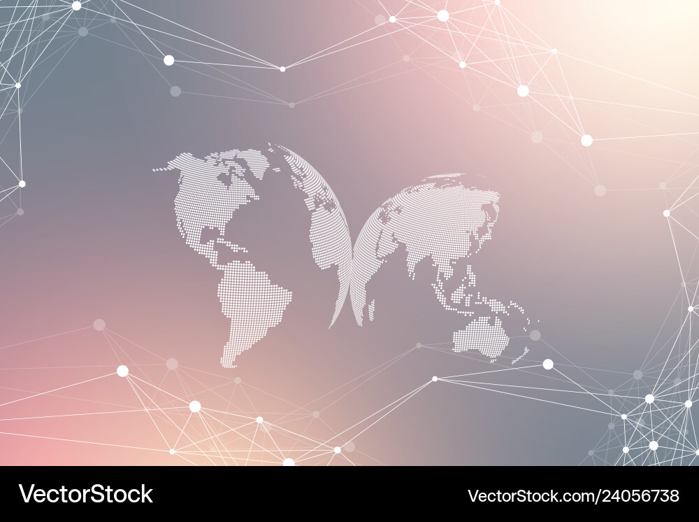 Big data visualization graphic abstract Big data visualization graphic abstract vector image