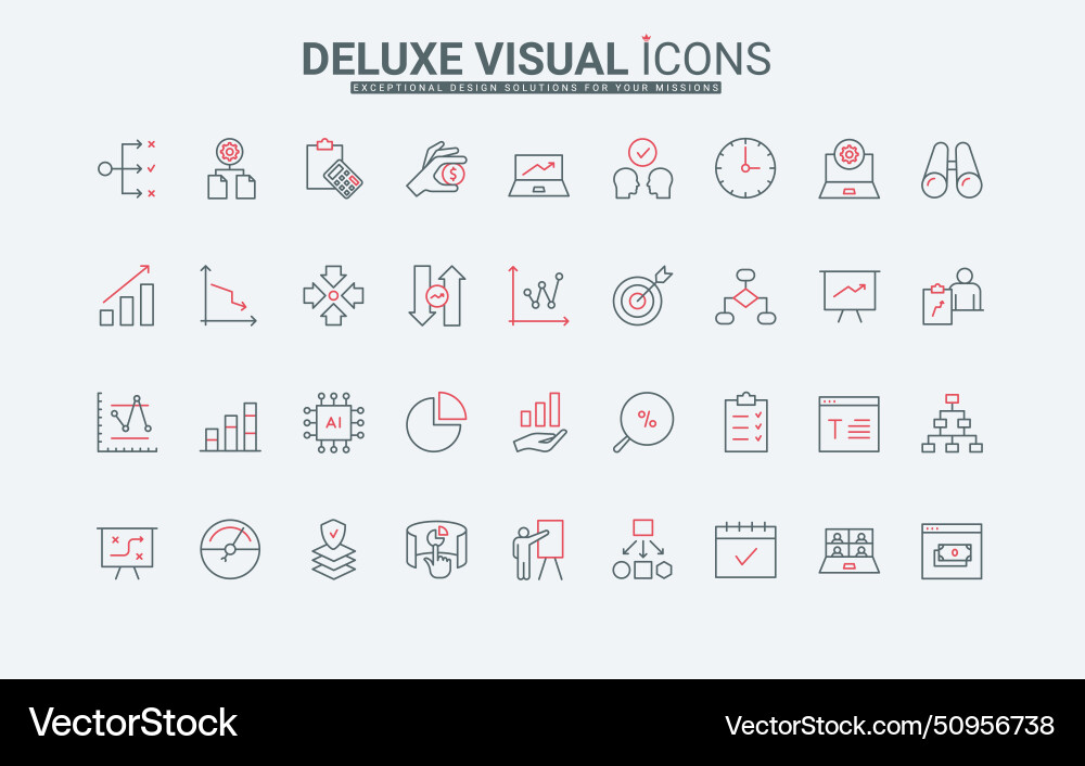 Business data research analysis of algorithms Business data research analysis of algorithms vector image