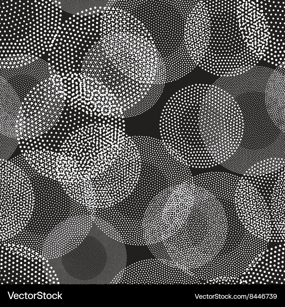 Geometric Circle Pattern Vector Image