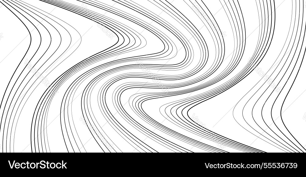 Line abstract background lines blend distort Line abstract background lines blend distort vector image