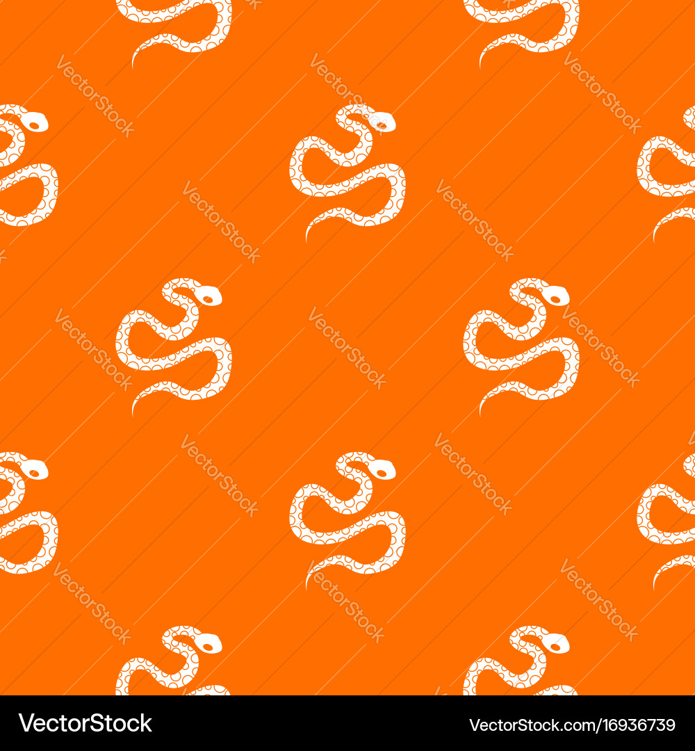Python snake pattern seamless Vector Image