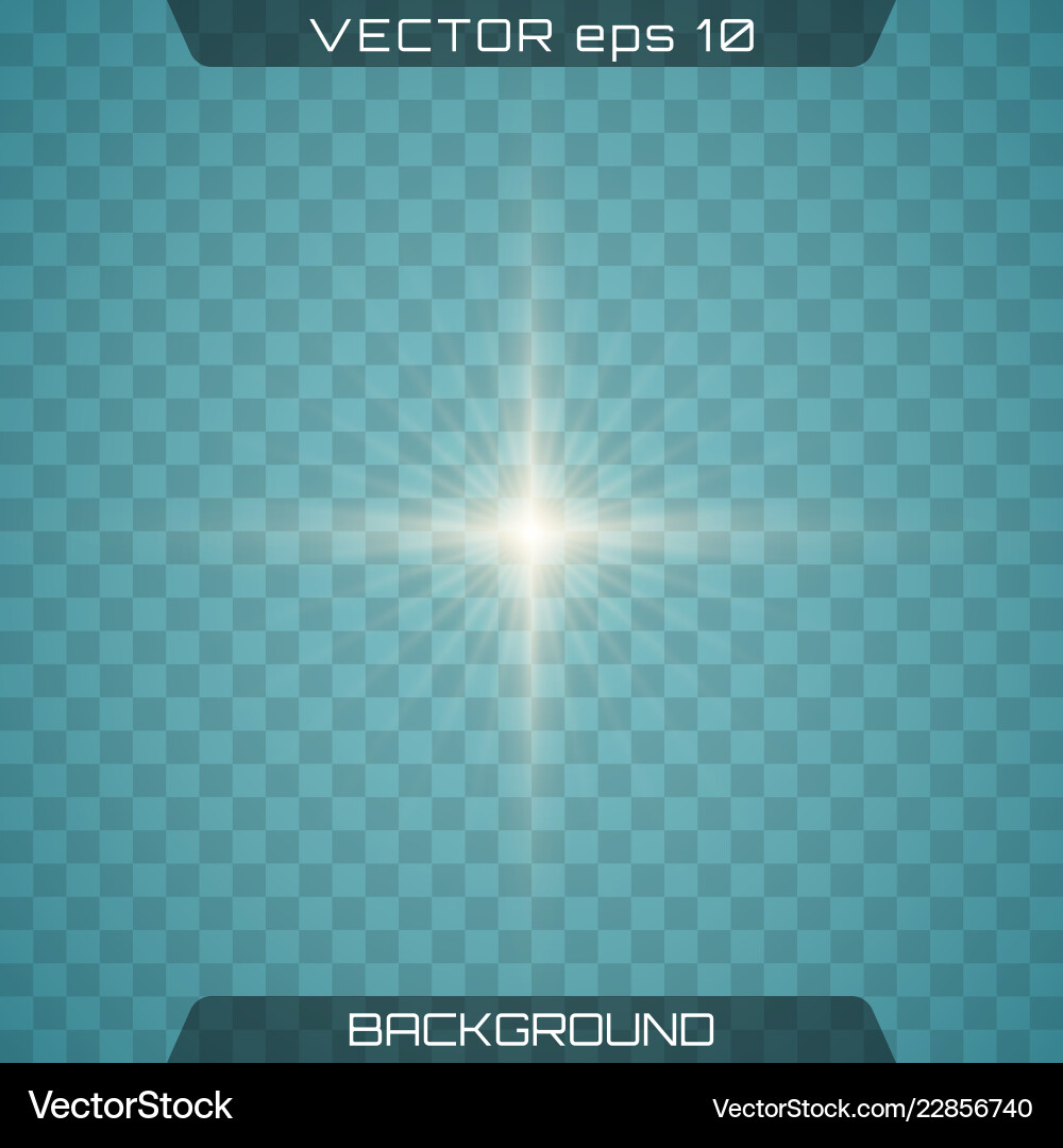 Light spark and stars Light spark and stars Vector Image
