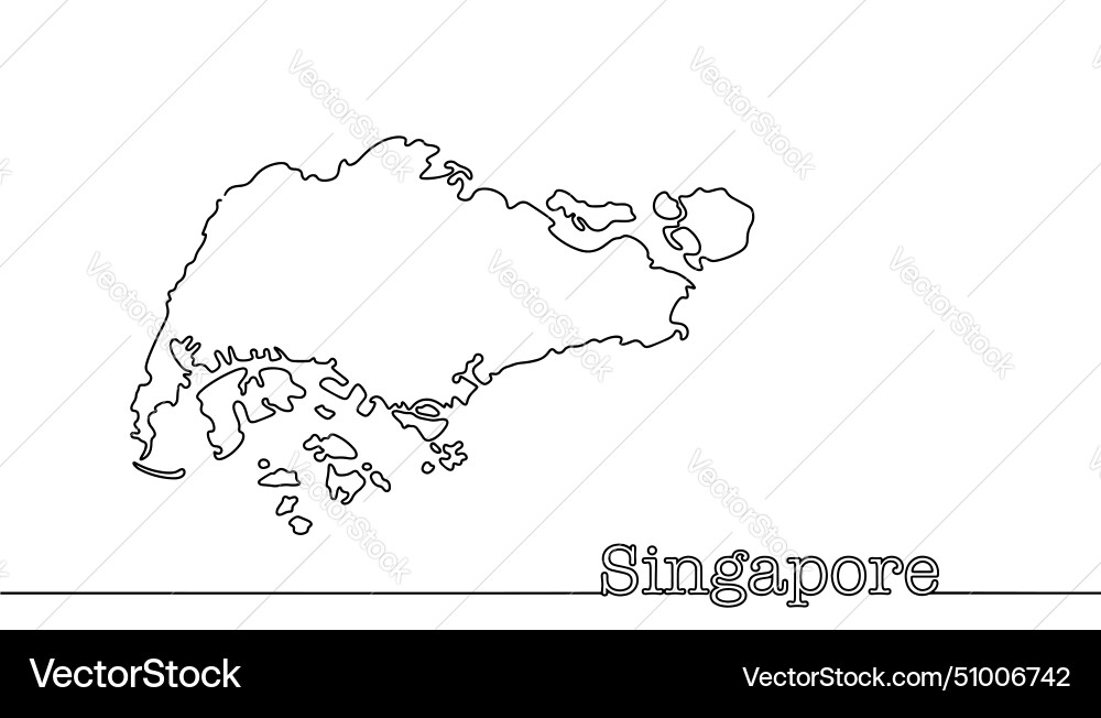 Singapore Royalty Free Vector Image - VectorStock