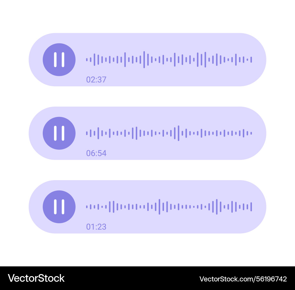 Spectrum noise and pause button record music Spectrum noise and pause button record music vector image