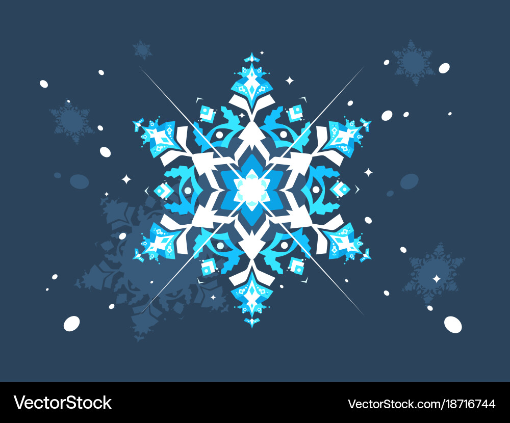 Abstract flat design Vector Image