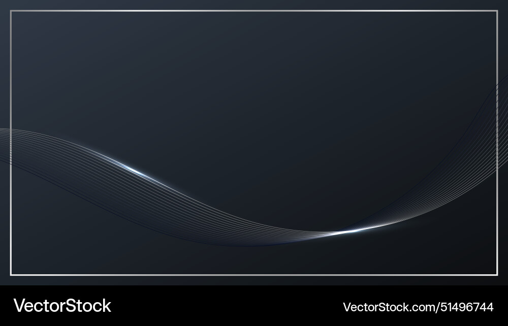 Abstract lines waveform elements with glowing Abstract lines waveform elements with glowing vector image
