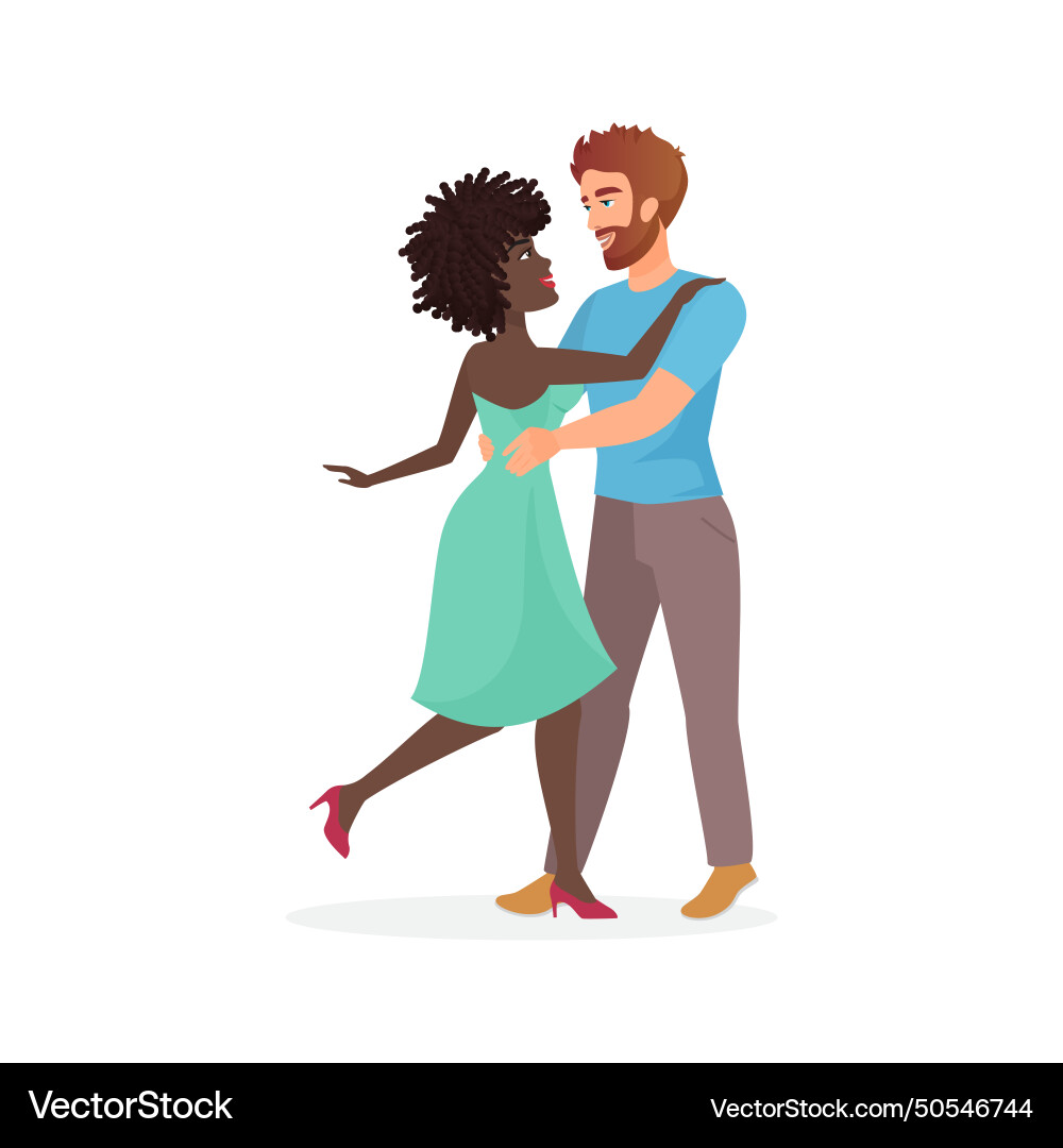 Glückliches Paar tanzen romantische Liebe Tanz der männlichen Glückliches Paar tanzen romantische Liebe Tanz der männlichen vektorbild