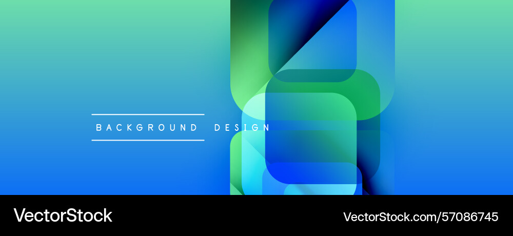 Abstract gradient background features overlapping Abstract gradient background features overlapping vector image