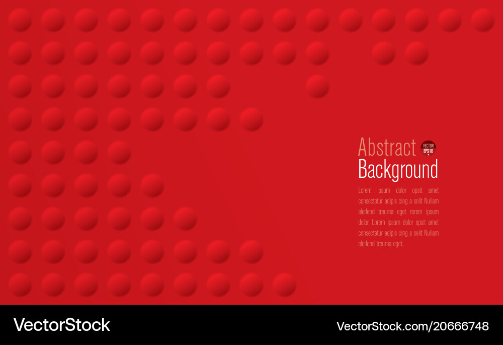 Red Abstract Background Pattern vector image