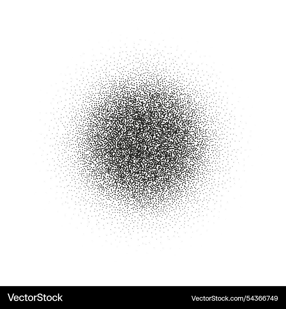 Gradient dots with grainy texture and noise Gradient dots with grainy texture and noise vector image