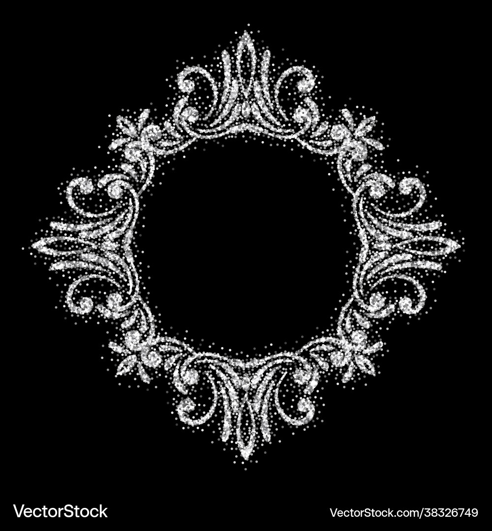 Retro shiny frame or border Retro shiny frame or border vector image