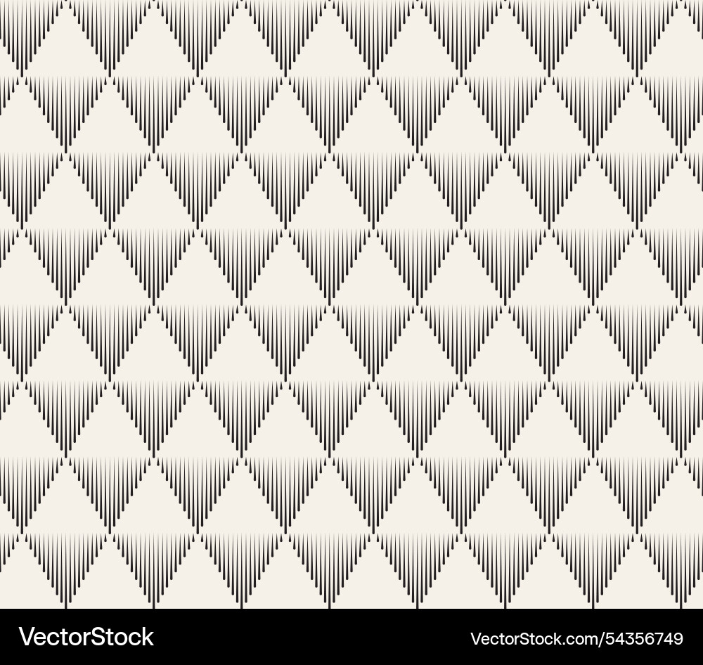 Seamless pattern repeating geometric elements vector image