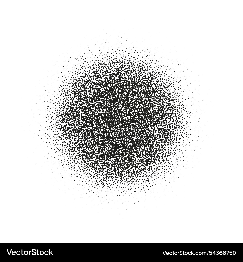 Gradient dots with grainy texture and noise Gradient dots with grainy texture and noise vector image