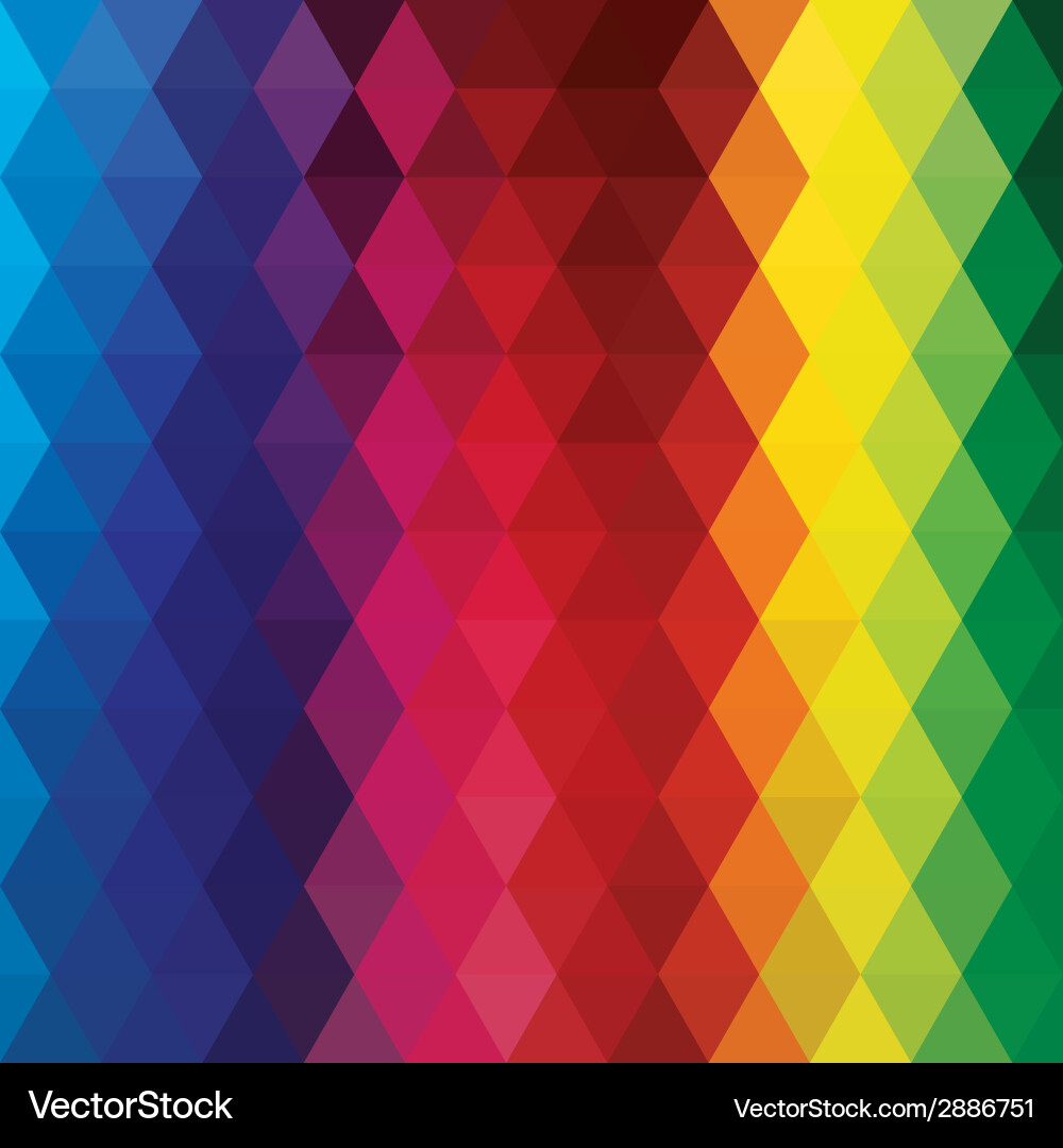 Abstract geometric colorful background pattern vector image