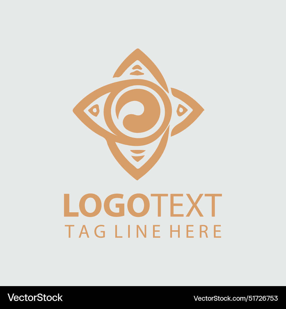 Flower logo Royalty Free Vector Image - VectorStock