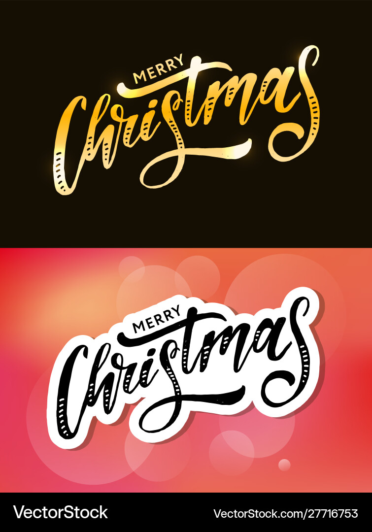 Weihnachtsbrief Kalligraphie Pinsel Text Weihnachtsbrief Kalligraphie Pinsel Text vektorbild