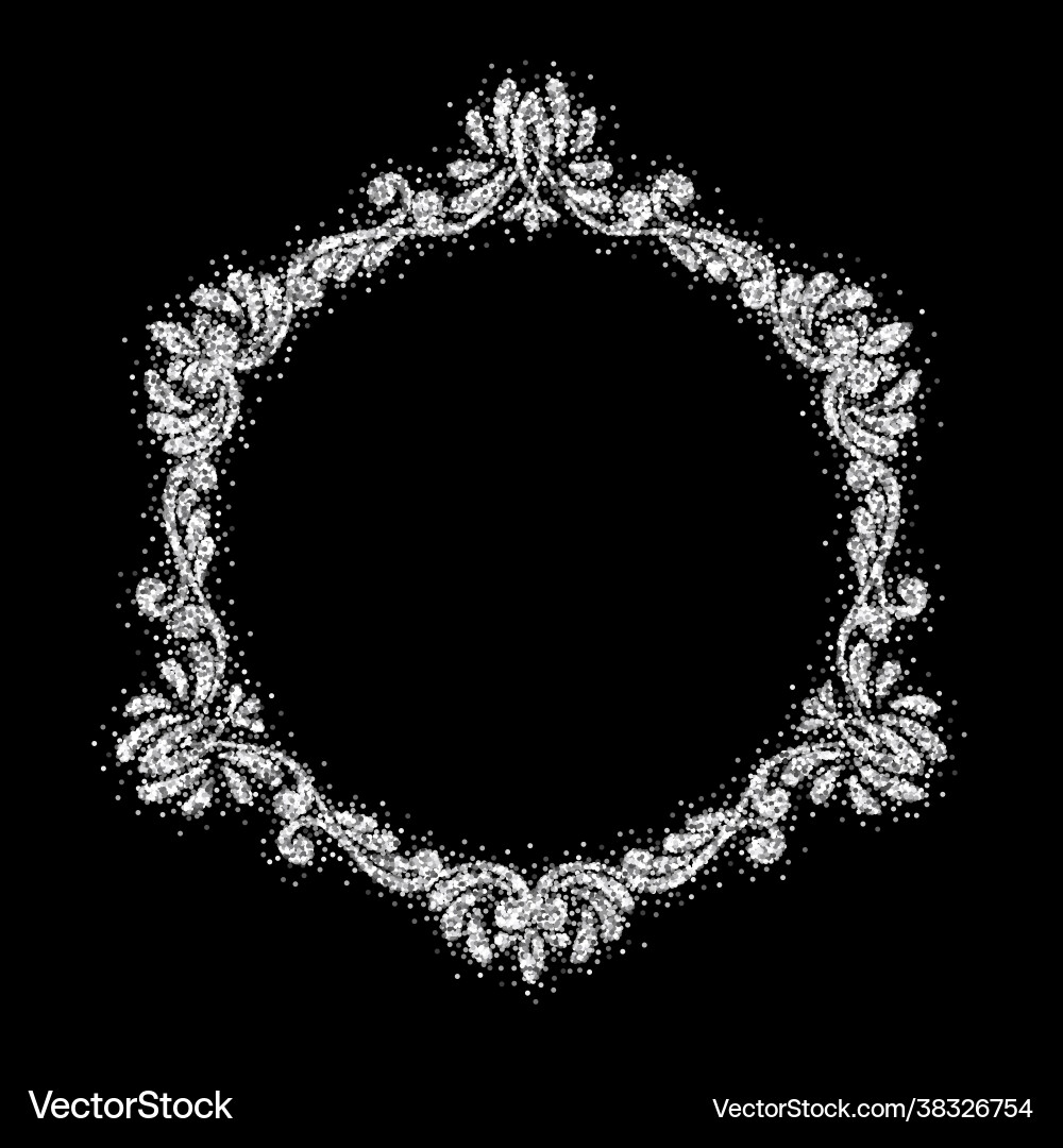 Retro shiny frame or border Retro shiny frame or border vector image