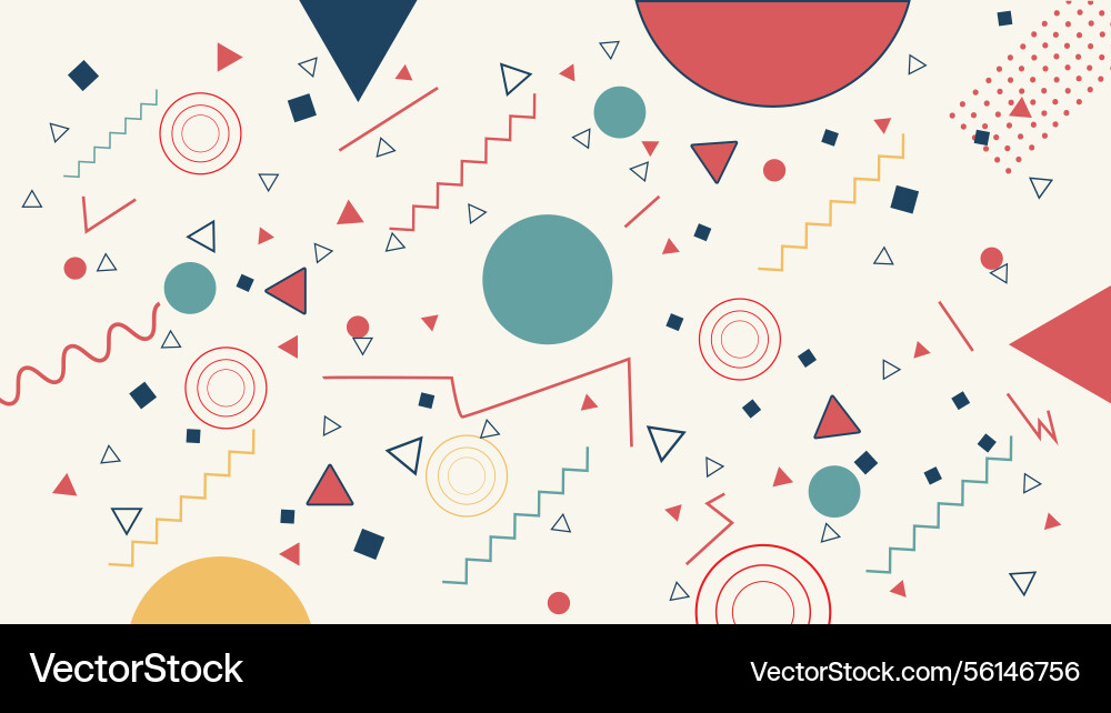 Seamless pattern background vector image