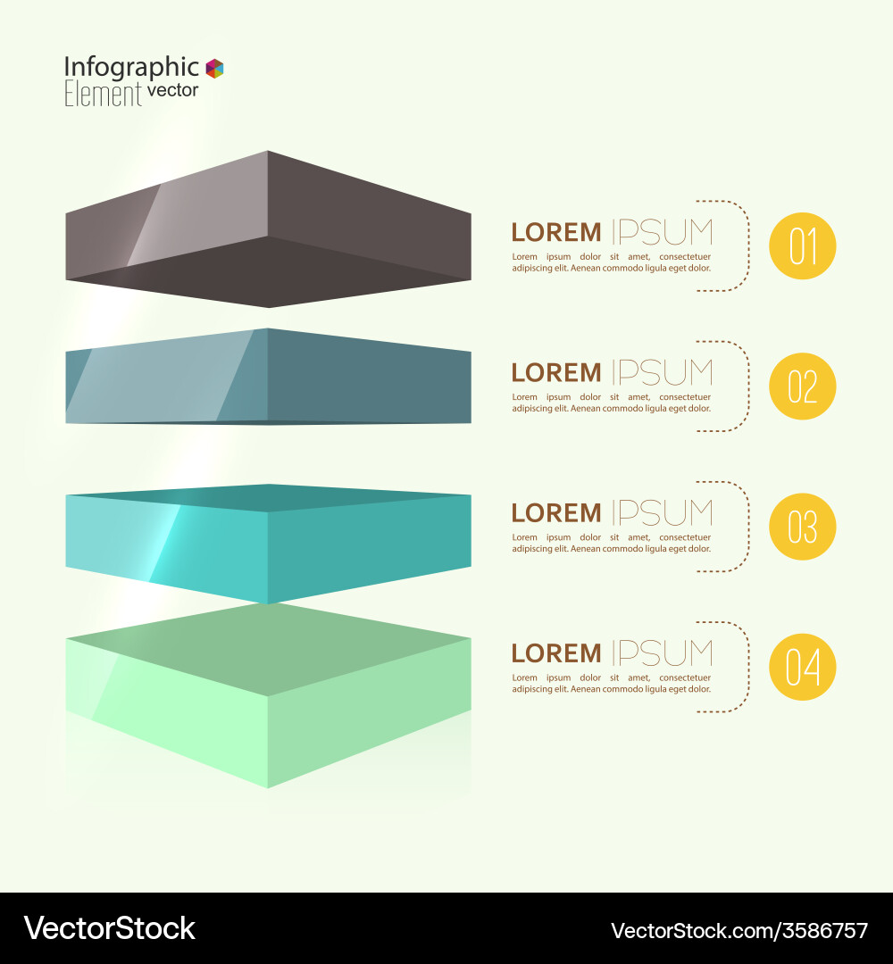 Comparative Chart Templates for Reporting vector image