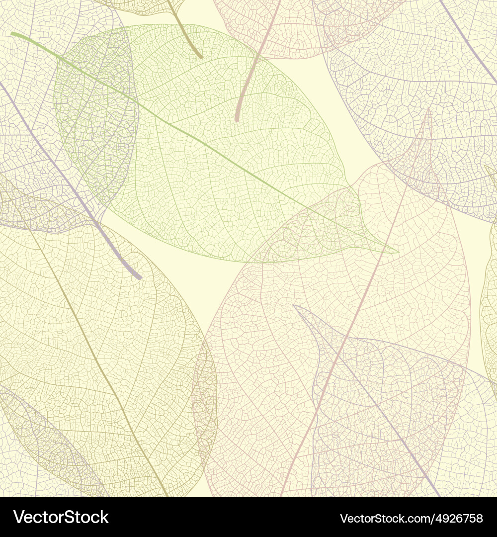 Leaf Pattern - Realistic Texture vector image