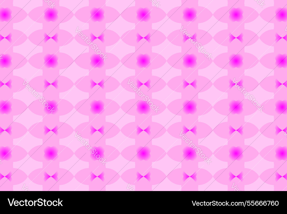 Gradient pink geometric pattern shape elements vector image