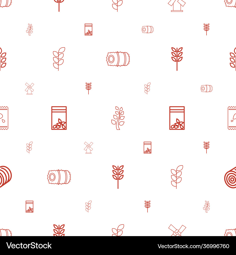 Weizen Icons Muster nahtlos weiß Hintergrund Weizen Icons Muster nahtlos weiß Hintergrund vektorbild