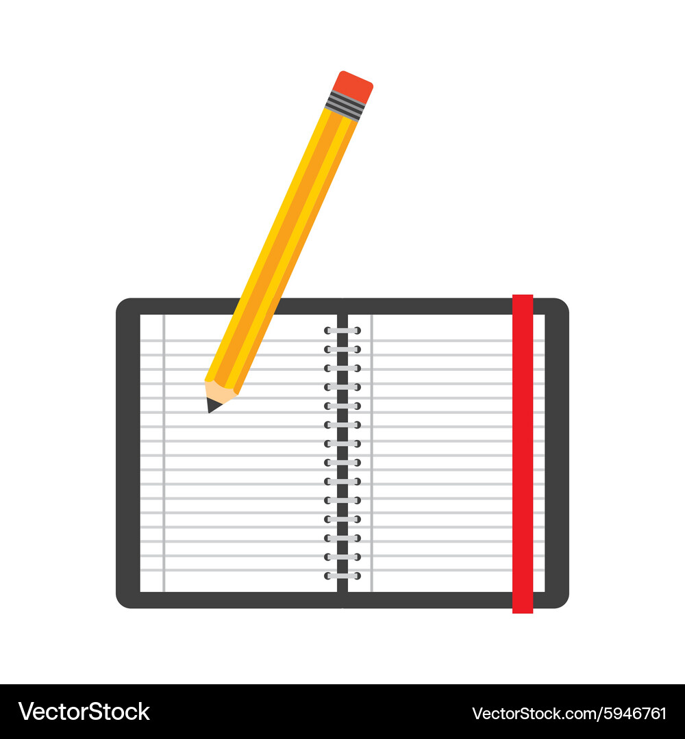 Notebook icon Vector Image