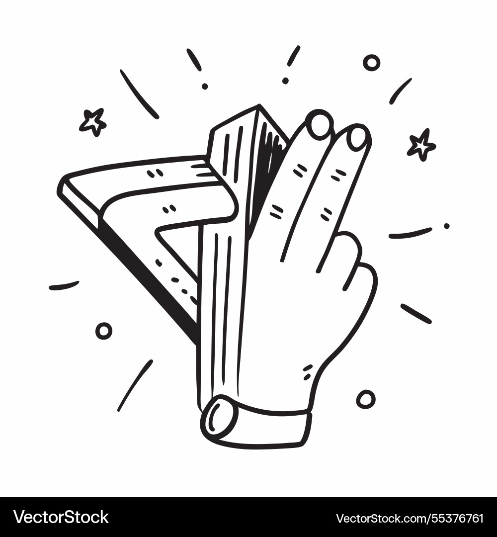 Trust point with space for text and graphics Vector Image