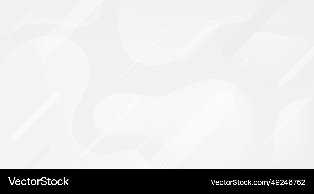 Abstract Circular Lines - White Background vector image