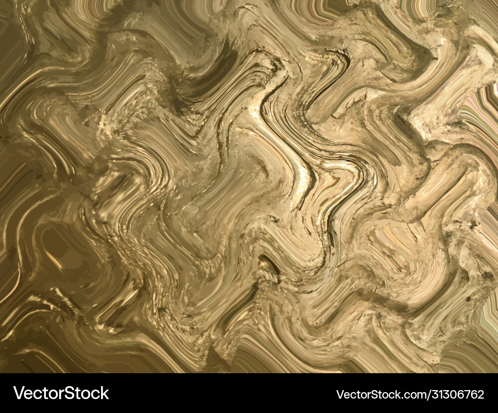 Golden foil background template for cards hand Golden foil background template for cards hand vector image