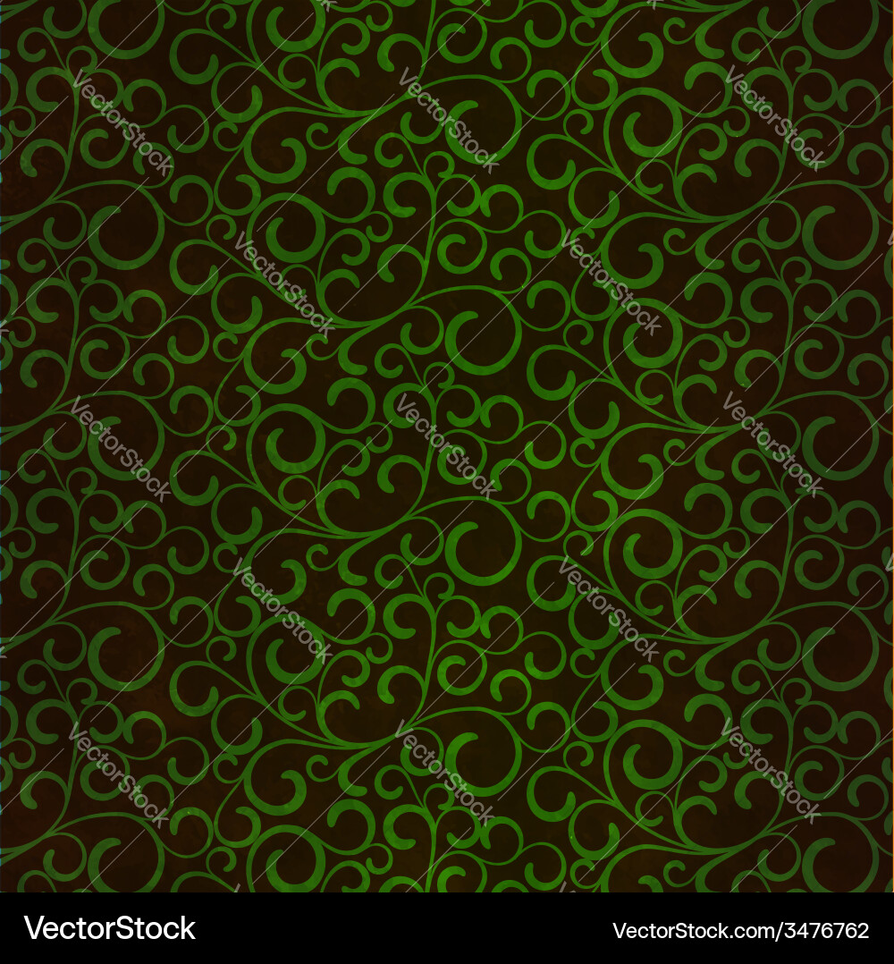 Repeating abstract background with curl Vector Image