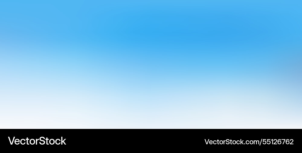 Serenity in soft gradient background blue color Vector Image