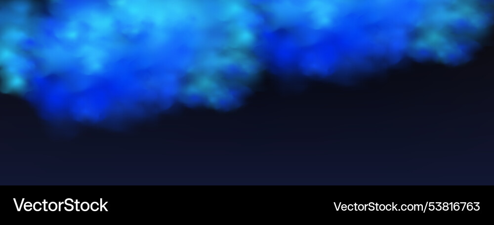 Black background with gray blue clouds creating Black background with gray blue clouds creating vector image