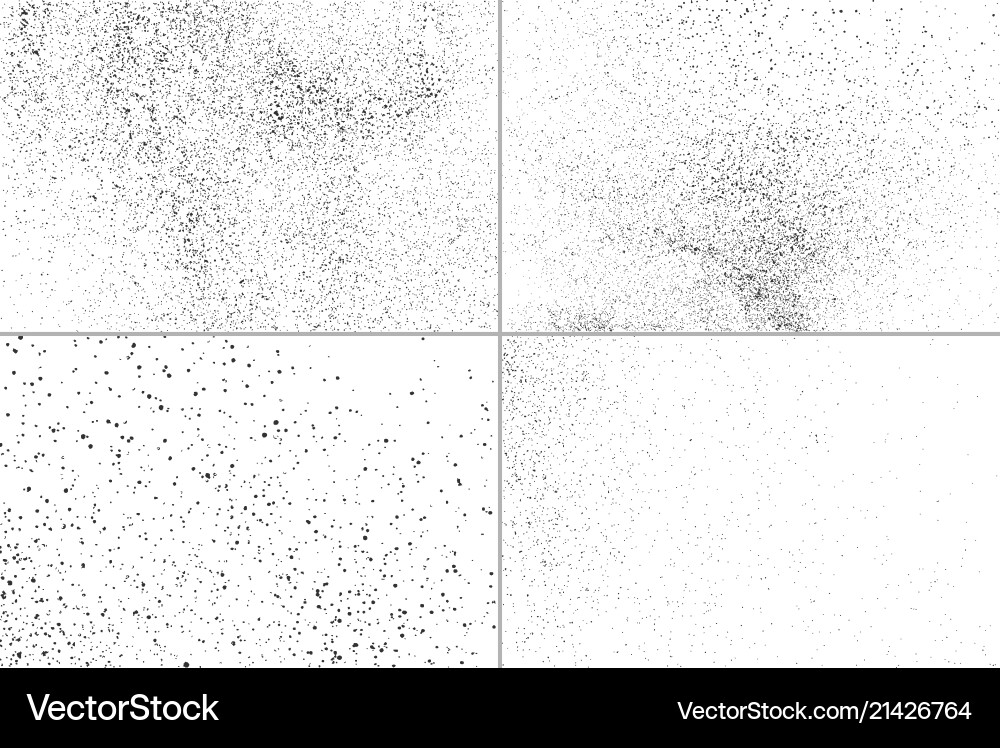 Set grunge texture Royalty Free Vector Image - VectorStock