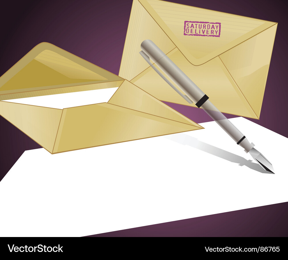 Office Stationery Set Vector Image