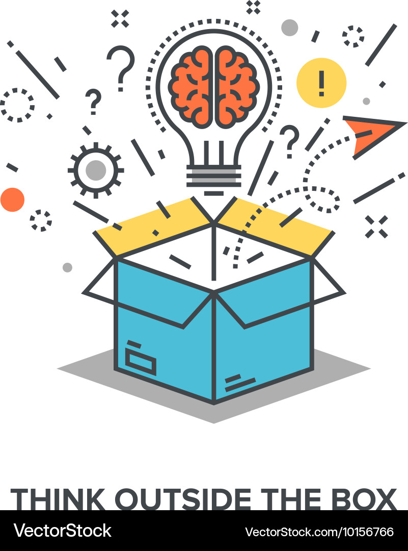 Innovative Thinking Concept vector image