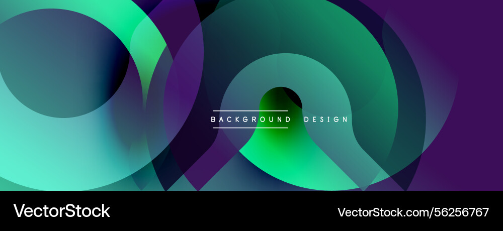 Abstract fluid shapes overlap creating vibrant Abstract fluid shapes overlap creating vibrant vector image