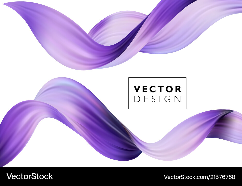 Abstract Colorful Liquid Flow Background vector image