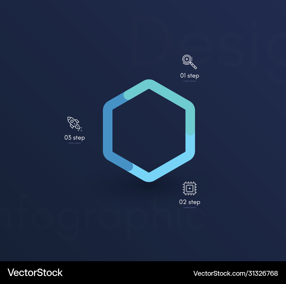 Graphic infographics template for creating web Graphic infographics template for creating web vector image