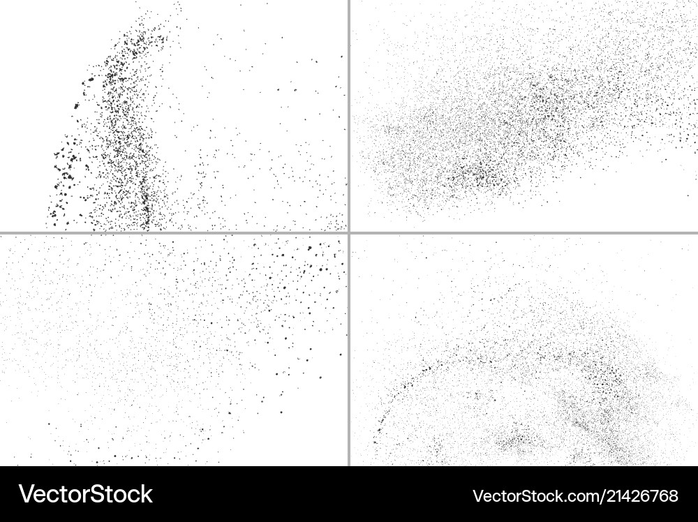 Set grunge texture Set grunge texture vector image